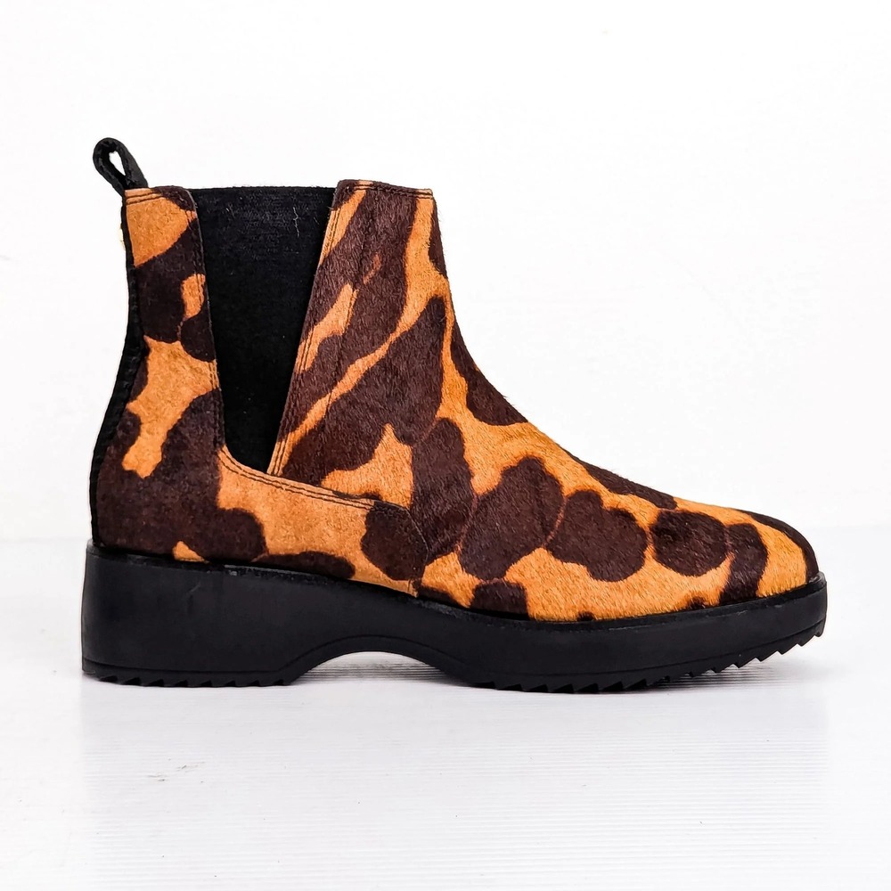 LOUISE ET CIE Zareb Leopard Animal Print Calf Hair Bootie Nordstrom | 6.5